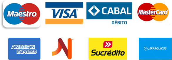 Trabajamos con todas las tarjetas!